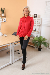 Black Leggings High Heels Sheer Pantyhose