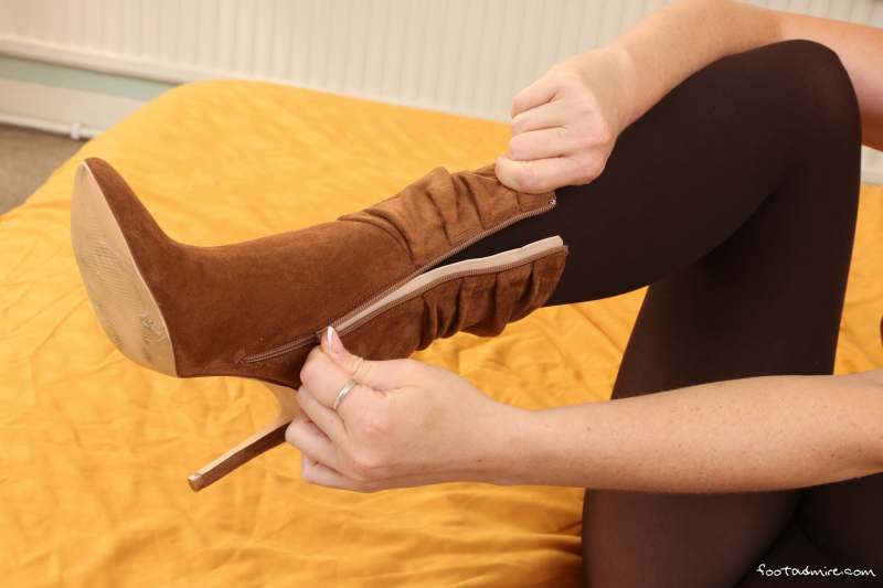 Leggings Boots Opaque Tights