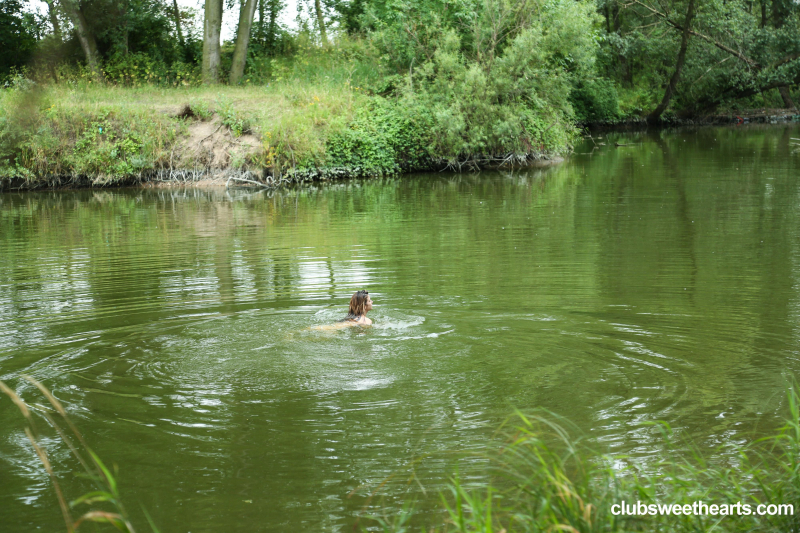 Lexi Rain skinny dipping