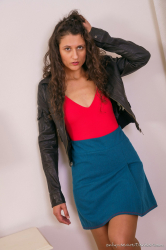 Miniskirt Bodysuit Pantyhose
