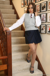 College-Uniform-Pleated-Skirt-Pantyhose
