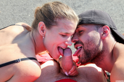 Roadside-couple