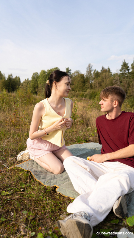 Slow life, slow fuck with Monika and Alex