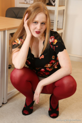 Patterned-Minidress-Red-Tights