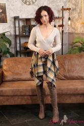 Long-Skirt-Boots-Pantyhose-Over-Stockings