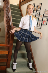 College-Uniform-Pantyhose