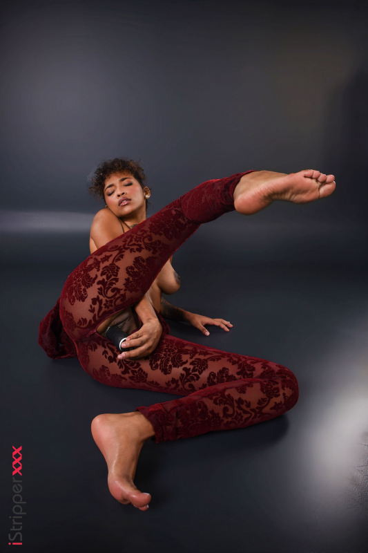 Hugged In Burgundy