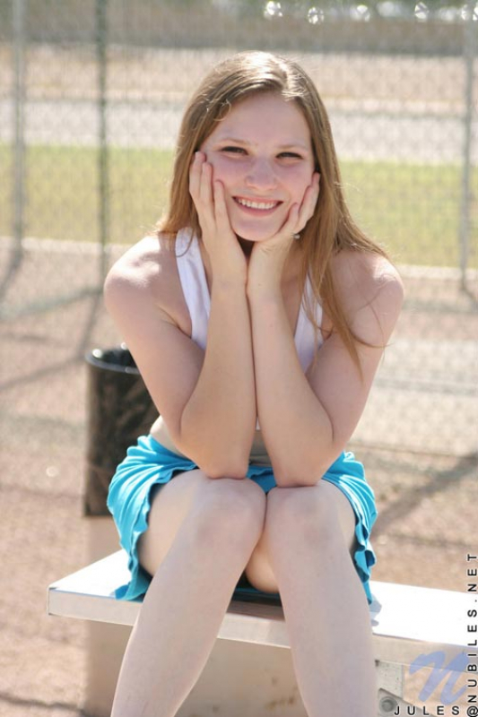 Blue Skirt