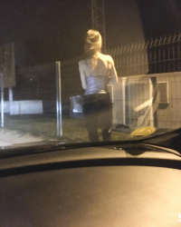 Anonymous street whore hardcore pounded