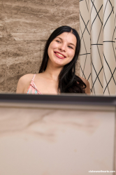 Sweethearts-scissoring-in-the-hot-tub