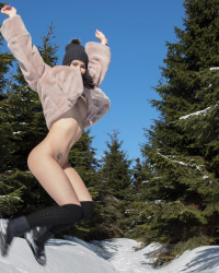 Frolicking In The Snow
