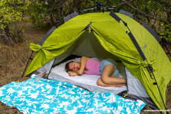 Camping-sweethearts-Robin-and-Lana
