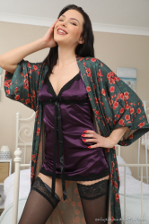 Purple-Lingerie-Stay-Up-Stockings