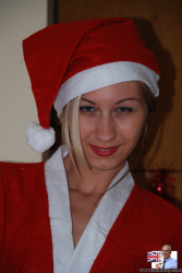 Blonde-Christmas-pussy