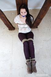 Damsel-tied-up-ballgagged