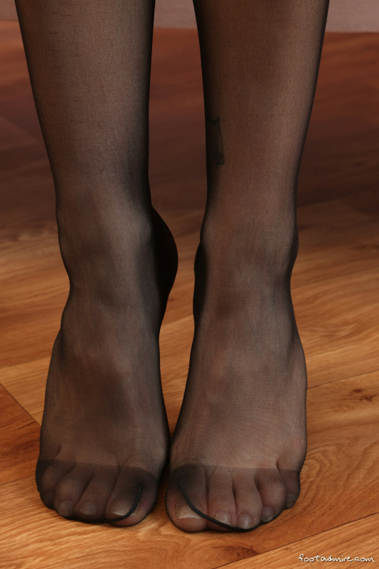 Pink Miniskirt White Opaque Tights
