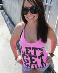 College girl Nena Colada Sucks dick at carwash